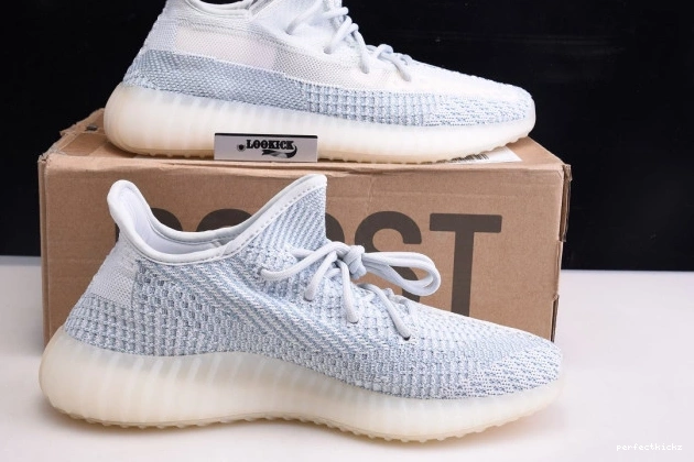 Boost V2 Yeezy Adidas FW3043 350 White Cloud 0816